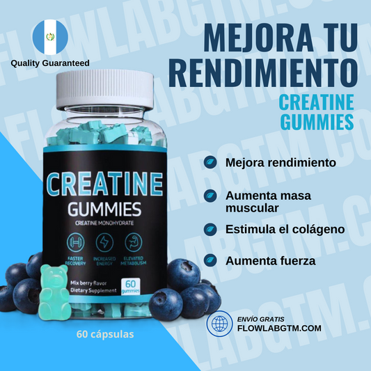 CREATINE GUMMIES + Envío Gratis