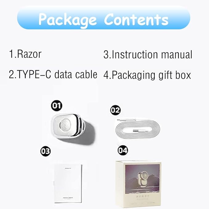 Afeitadora Eléctrica De Bolsillo Recargable + Envío Gratis