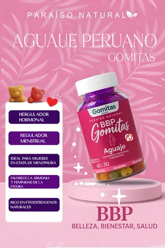 GOMITAS DE AGUAJE + Envío Gratis
