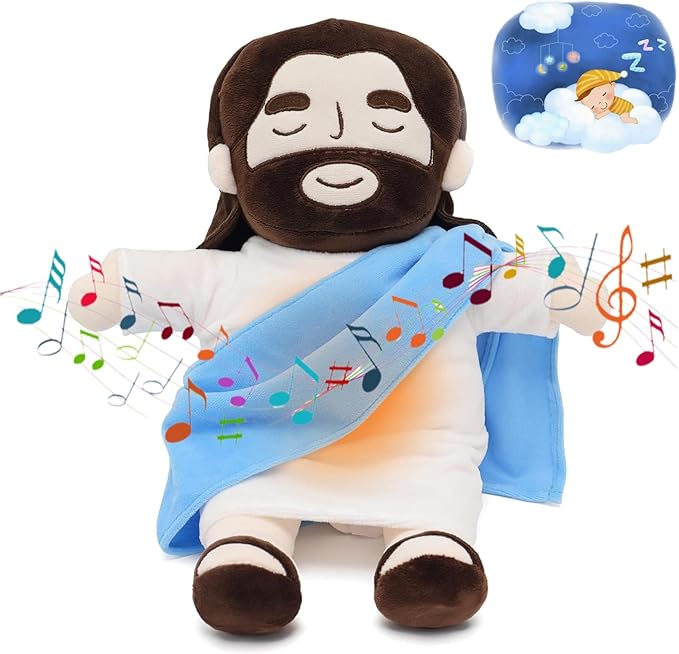 PELUCHE DE JESÚS QUE RESPIRA + Envío Gratis