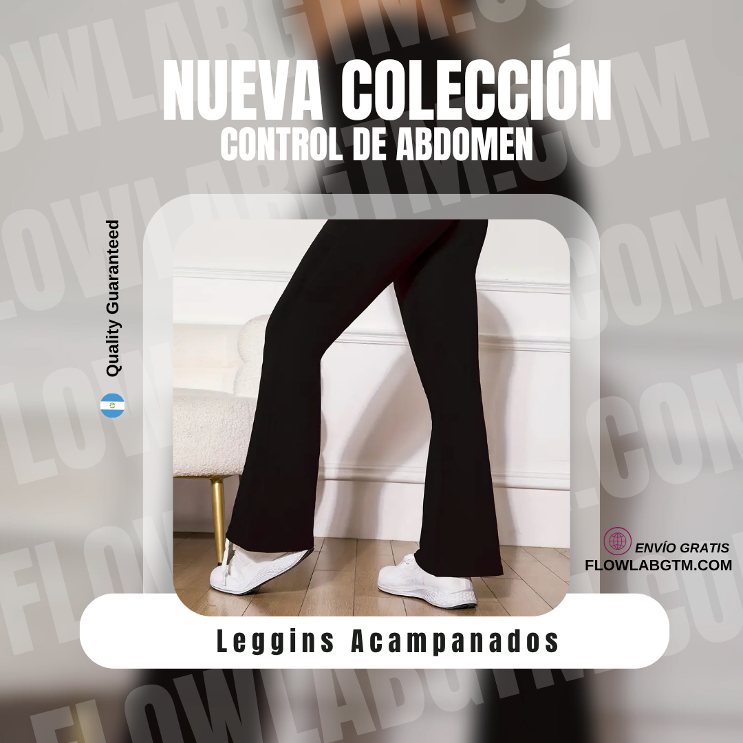 Leggins Acampanado Control Abdomen + ENVÍO GRATIS