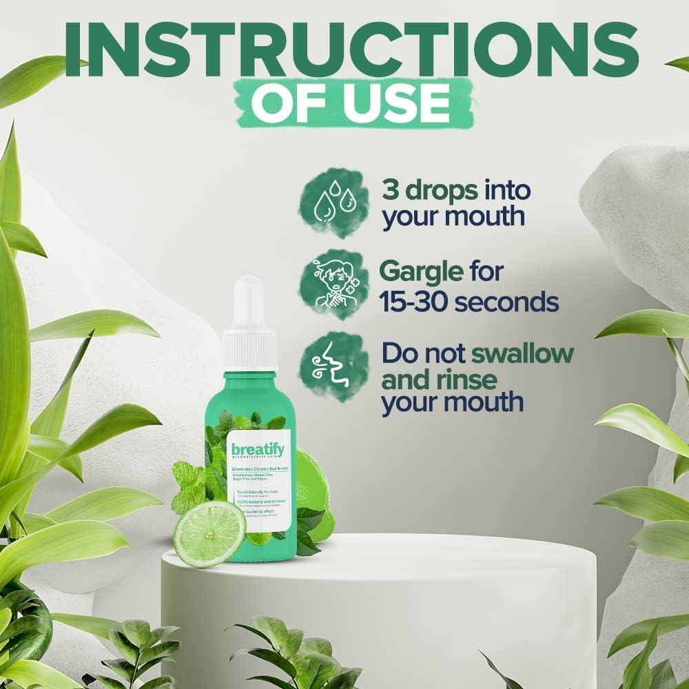 DESPÍDETE DEL MAL ALIENTO BREATIFY + ENVÍO GRATIS