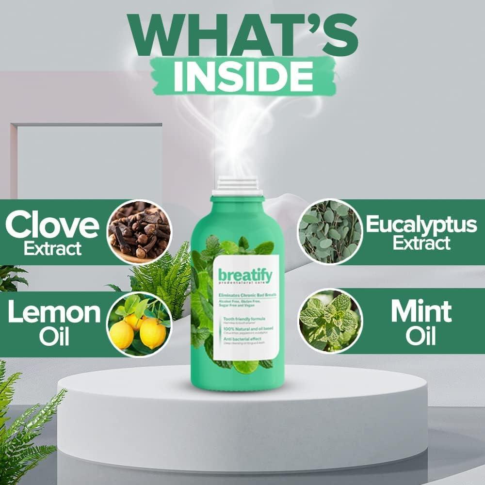 DESPÍDETE DEL MAL ALIENTO BREATIFY + ENVÍO GRATIS