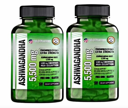 ASHWAGANDHA - Reduce cortisol & estrés +ENVÍO GRATIS