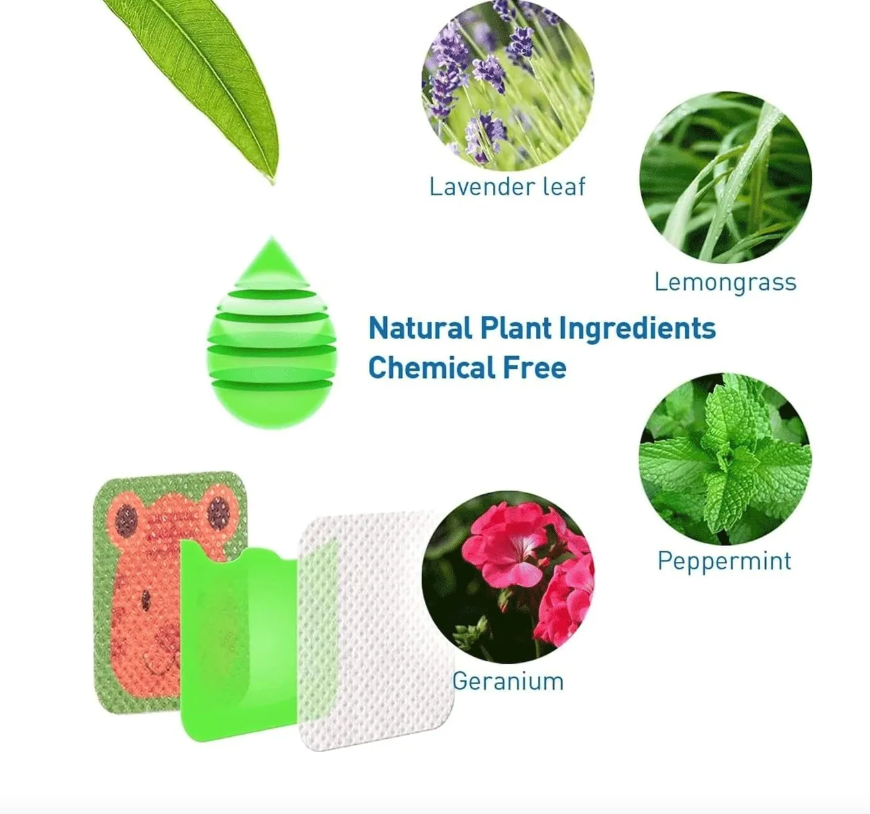 Parches Infantiles Repelentes + ENVÍO GRATIS