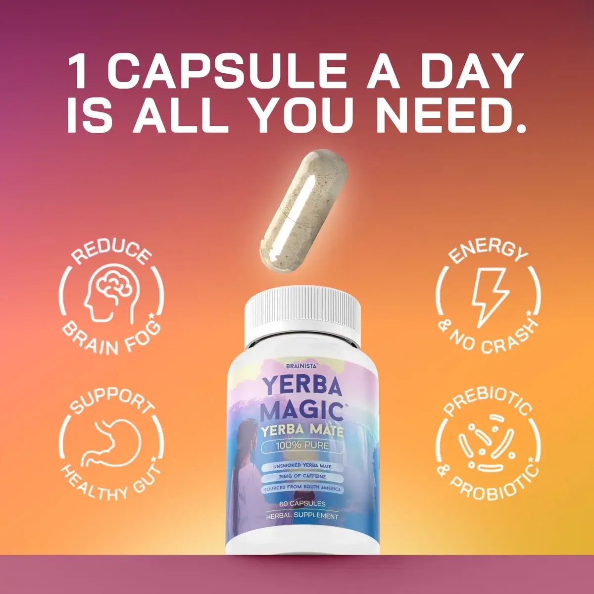 Yerba Magic Cápsula + ENVÍO GRATIS