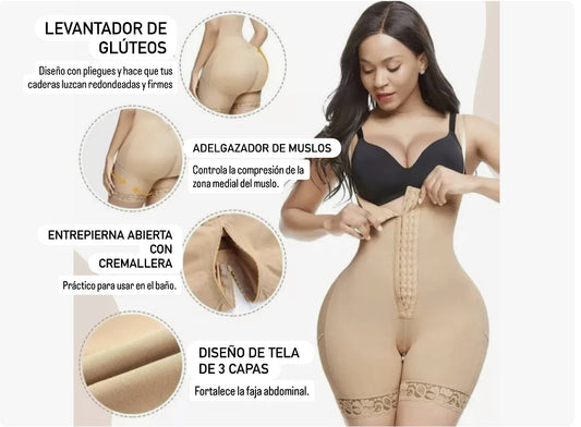 FAJA CURVY SIN CIRUGIA control abdomen y pierna + ENVIO GRATIS