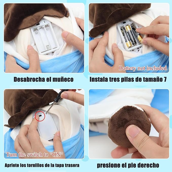 PELUCHE DE JESÚS QUE RESPIRA + Envío Gratis